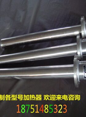 38加热器v2HR6式不锈钢2R包邮v-YK定制S0法兰加热管Y套2201护W