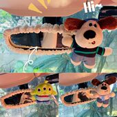 倒车镜屏幕保护套女性汽车后视镜轿车车内饰套电装 饰品车载小摆件