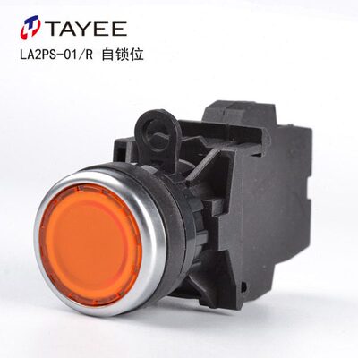 LA平RAEE天逸 上海PS自复位开关按钮开关0421 -Y钮/T