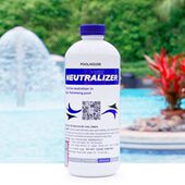 剂澄清酵素清澈湛和中絮凝剂水蓝浴池霸剂西伯超氯余质氯蓝游泳池