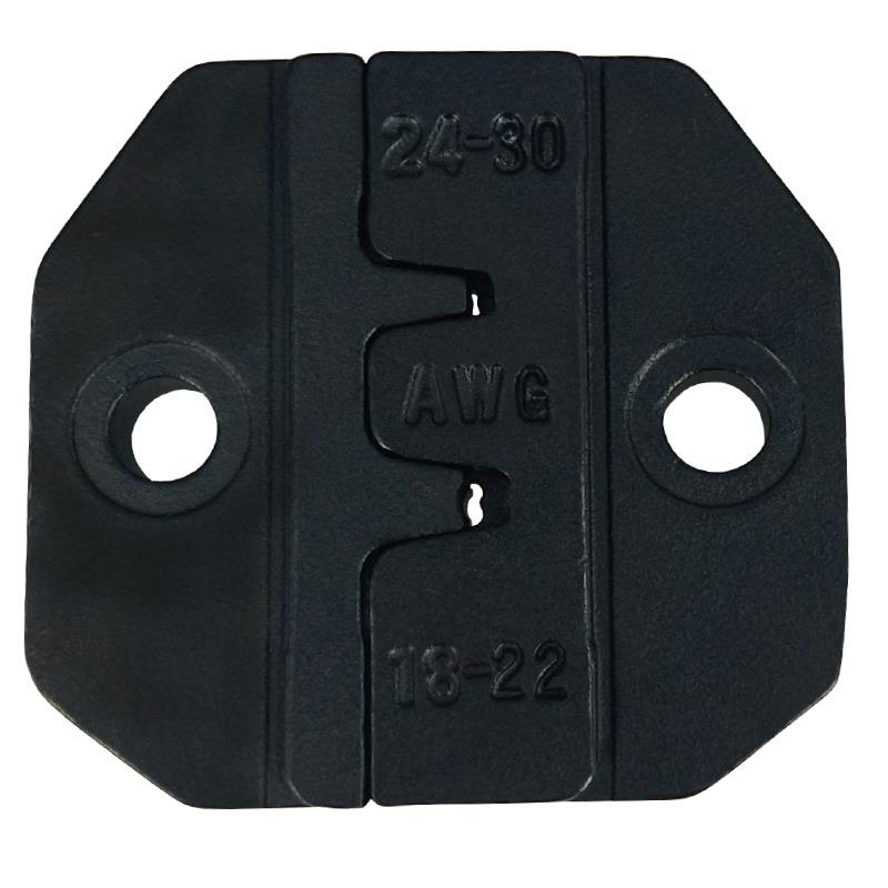 拓伏锐CP-DS303压接钳口模莫式接续端子压接钳模压块口模18-30AWG