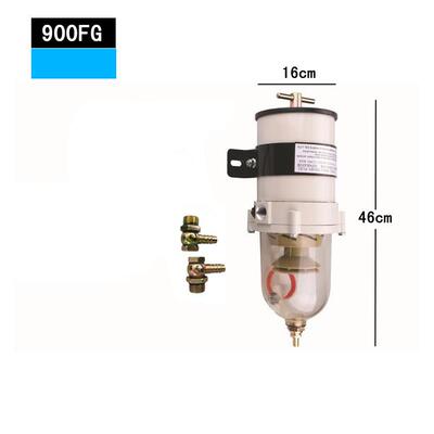 900FG/FH柴油油水分离器重卡工程滤芯过滤清器总成货车改加装排渣