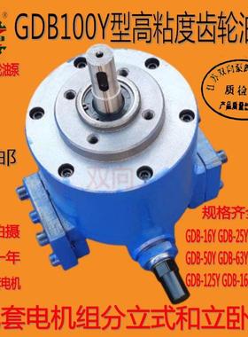 包邮GDB-160YGDB-125YGDB-100YGDB-63YGDB-40Y高粘度齿轮油泵