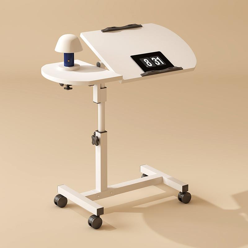 折叠电脑桌支架落地看书阅读拼图架懒人简易升降可移动床边桌