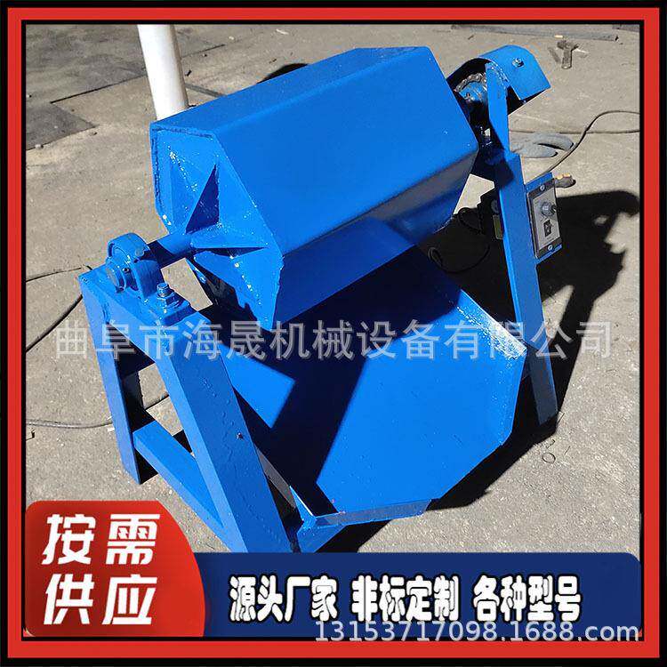 石子倒圆脚六角台式研磨机非标铁螺丝三相电大型滚筒抛光设备