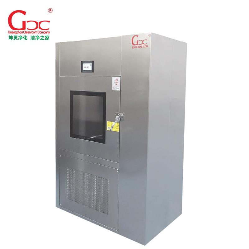 风淋传递窗无尘洁净车间专用除尘杀菌不锈钢吹淋净化传递窗