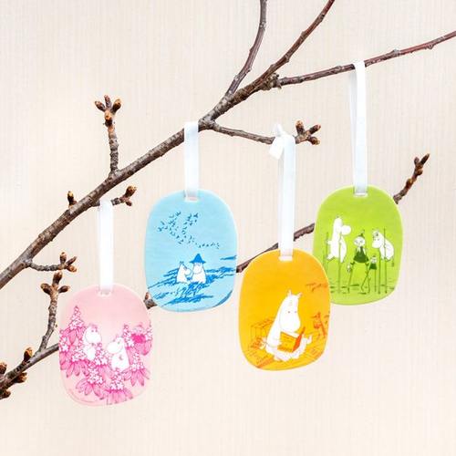 姆明香薰 车载香片 衣柜熏香 清新空气淡香浓香花果香 车内去味