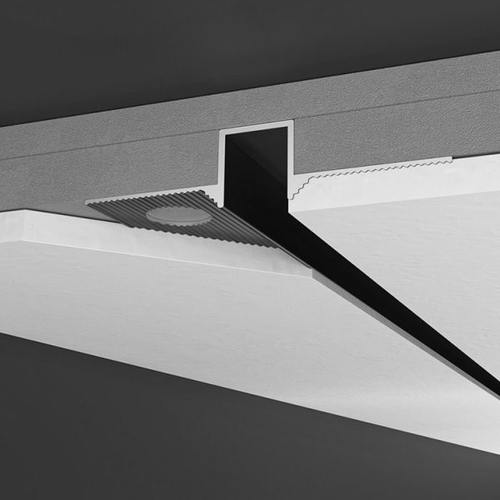 阳角金属条腻子修边压条封边条装饰条包边收边条悬浮吊顶收口黑色