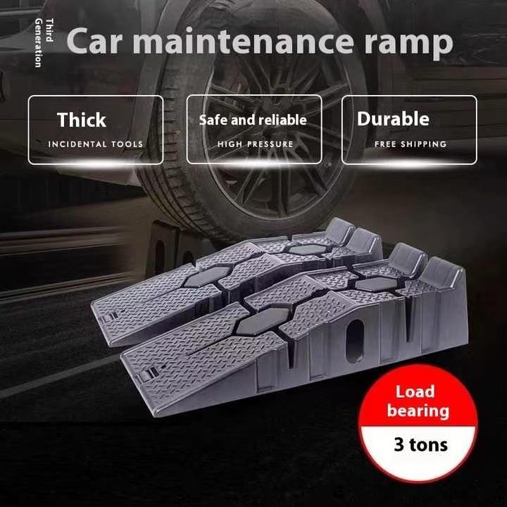加厚汽车保养坡道汽修保养支架维修工具坡道斜坡换机油阶梯