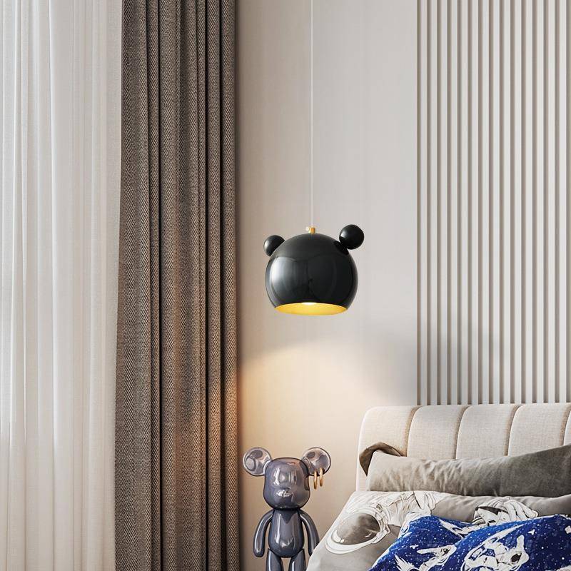 全铜极简卧室现代简约床头小吊灯吧台北欧餐厅灯主卧书房长线吊灯