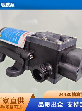 铣铁龙大流量汽油泵12V40W油泵单油泵自吸抽油器电动隔膜泵
