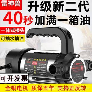 油水两用电动柴油泵直流抽水泵12V24V48V60V220V小型抽油机抽水泵