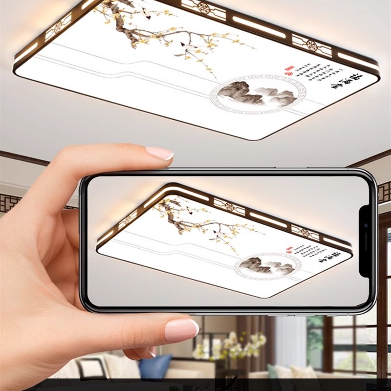 2025新款客厅大灯led吸顶灯饰家用主卧室吊灯具现代简约大气中山