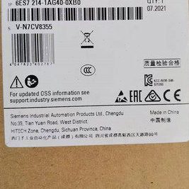 西门子 PLC 全新 6ES7214-1AG40-0XB0 SIEMENS 现货