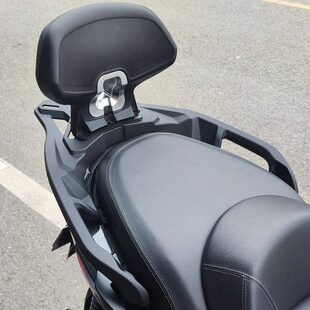 24款隆鑫无极SR4 Max Play摩托车铝合金后尾架宝马C400GT靠背货架