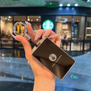 专用于腾势d9卡片钥匙套n7壳n8车NFC卡套高档保护遥控包扣男女