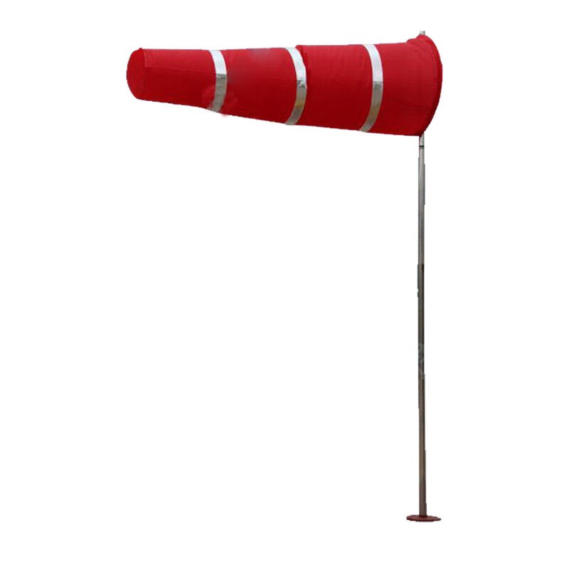 越翔安防371高强气象袋荧光y红白(仅风向袋)反光风速仪风向袋化