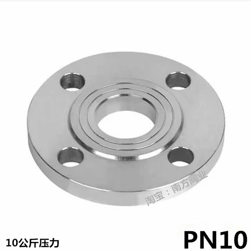 不锈钢304法兰片国标PN10KG平焊焊接法F兰盘DN100板式平焊法兰dn5