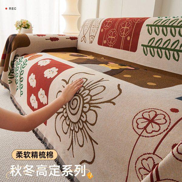 2024新款沙发垫防滑一整张全盖沙发套罩轻奢高级感通用沙发盖布巾,居家布艺,沙发垫,淘宝优惠券,粉丝福利购,淘宝优惠卷