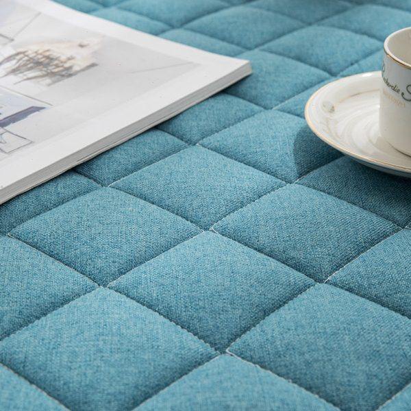 加厚亚麻防滑飘窗垫窗台垫阳台垫四季通用简约现代榻榻米子毯定做