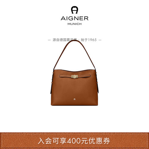 Farah中号HOBO包女士牛皮革