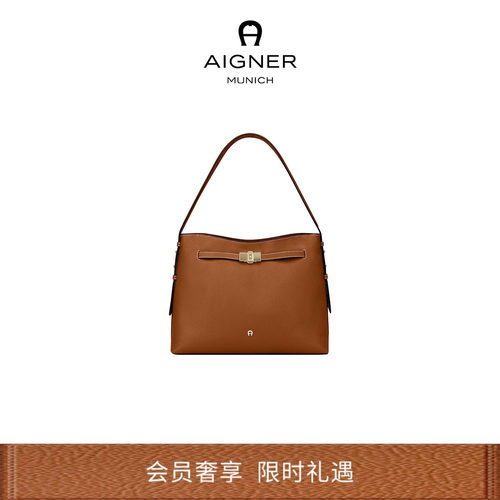 Farah中号HOBO包女士牛皮革