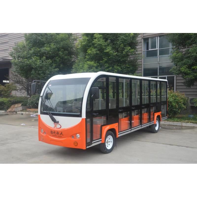 全封闭景区旅游观光车18座四轮园区接待摆渡车电动观光