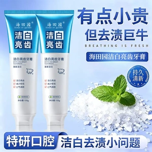 海田园洁白亮齿牙膏减少软垢口气