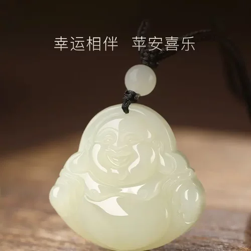 非金属仿水晶吊坠如意安康国风