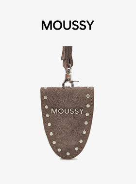 【汤圆TOYO】MOUSSY旷野流浪麂皮眼镜夹皮革墨镜夹百搭眼镜夹配饰