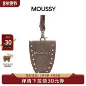 汤圆TOYO MOUSSY旷野流浪麂皮眼镜夹皮革墨镜夹百搭眼镜夹配饰