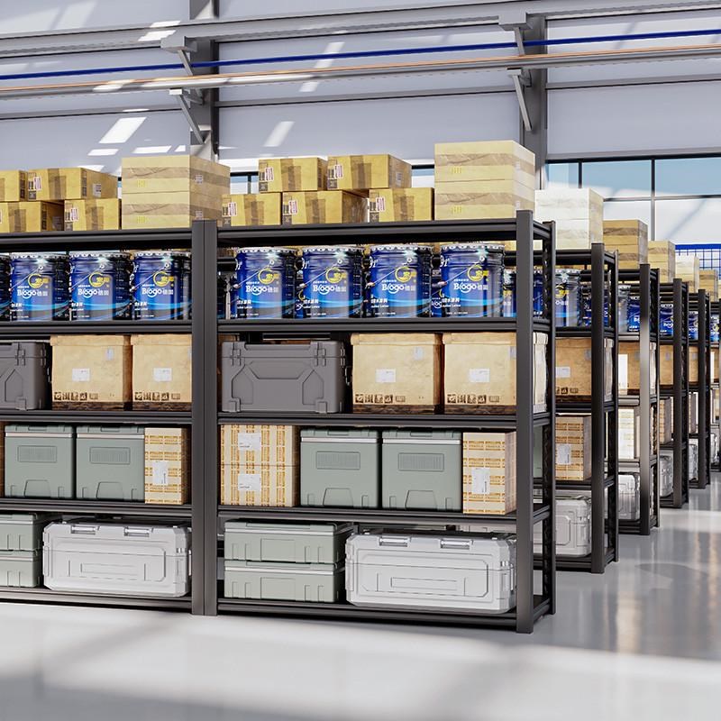 仓储货架仓库置物架多层储藏z室轻型收纳柜落地家用铁架子展示架