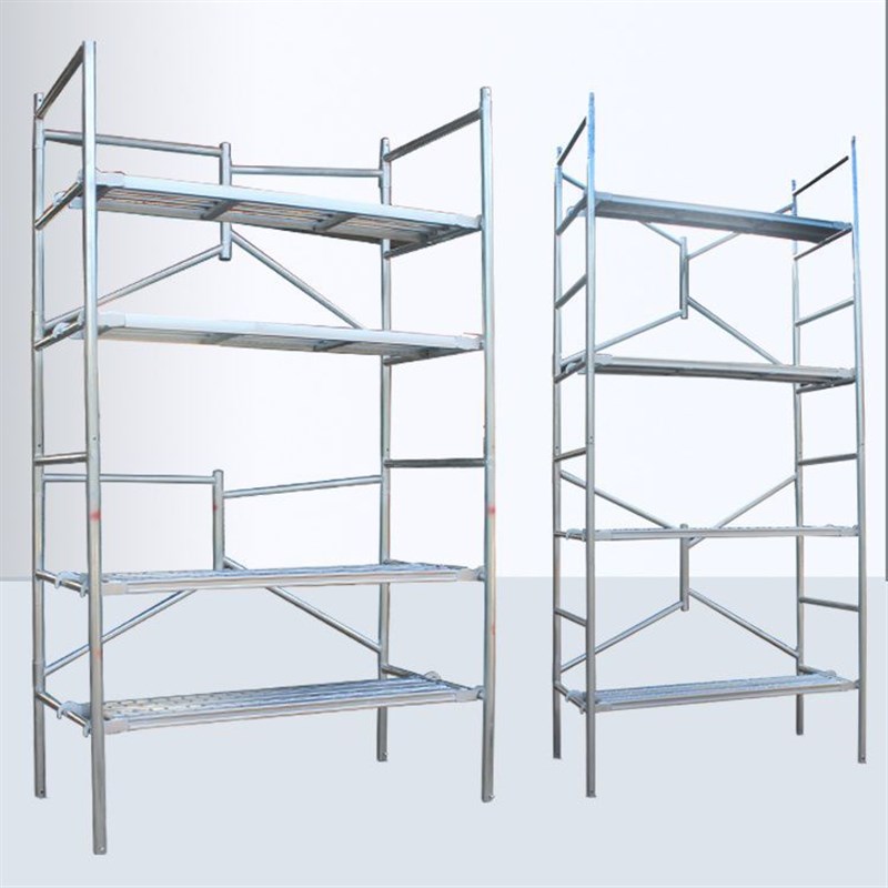 折叠脚手架加厚满焊工艺便携式小型脚手Q架多功能装修神奇