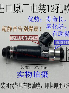 E 30标致58 402008 适用.  风C630718东30改装12孔喷油嘴 1