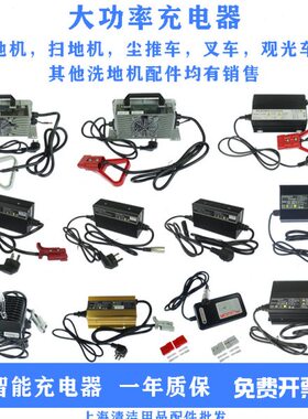 36V观光车A110尘推5A48VA324VA12V250叉车充电器车/扫地机洗地机
