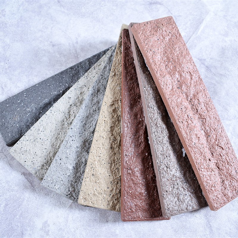 外墙砖瓷砖墙砖通体砖劈p开岩石别墅砖60 240背景墙仿古乡村室外