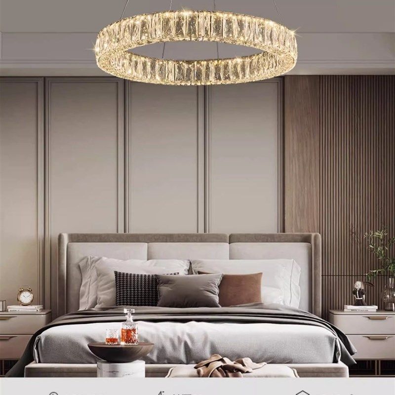 意式轻奢客厅吊灯高级感r大厅主现代简约水晶吊灯民宿商用餐厅灯,家装灯饰光源,客厅吊灯,淘宝优惠券,粉丝福利购,淘宝优惠卷