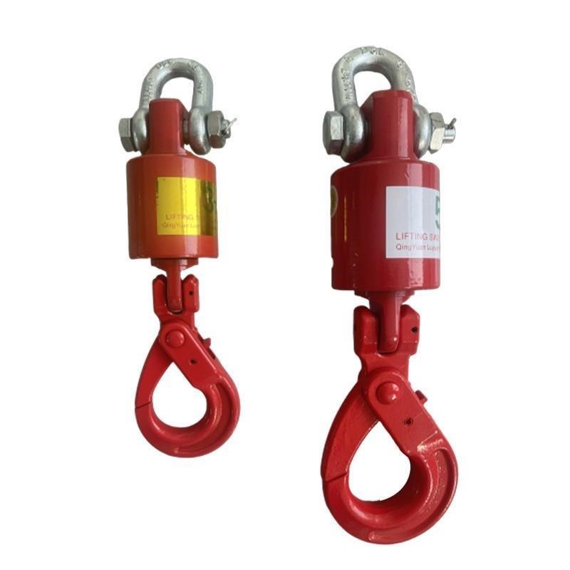 油田垂重钩旋转吊钩挂钩起重工具吊车货钩钩吊S环吊具万向垂重钩