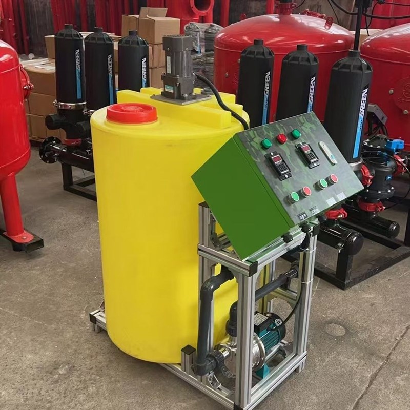 智能机械水肥一j体机大棚灌溉滴灌喷灌一体化全自动施肥施肥机设