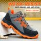 三高级防砸防刺穿防钢头3735劳保鞋 工地德国进口工厂防臭 男耐磨款