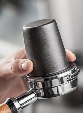 器/粉粉k手柄5磨豆机接飞mm防e杯4358mm咖啡1接不锈钢咖啡机粉