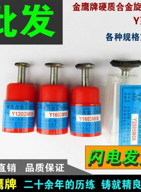 16120金 300鹰2钨钢磨头166斜 25002边 TY双型5M硬质合金旋转锉 Y
