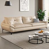 客厅沙发2024新款 科技布艺小户型现代简约家用可拆洗直排轻奢沙发