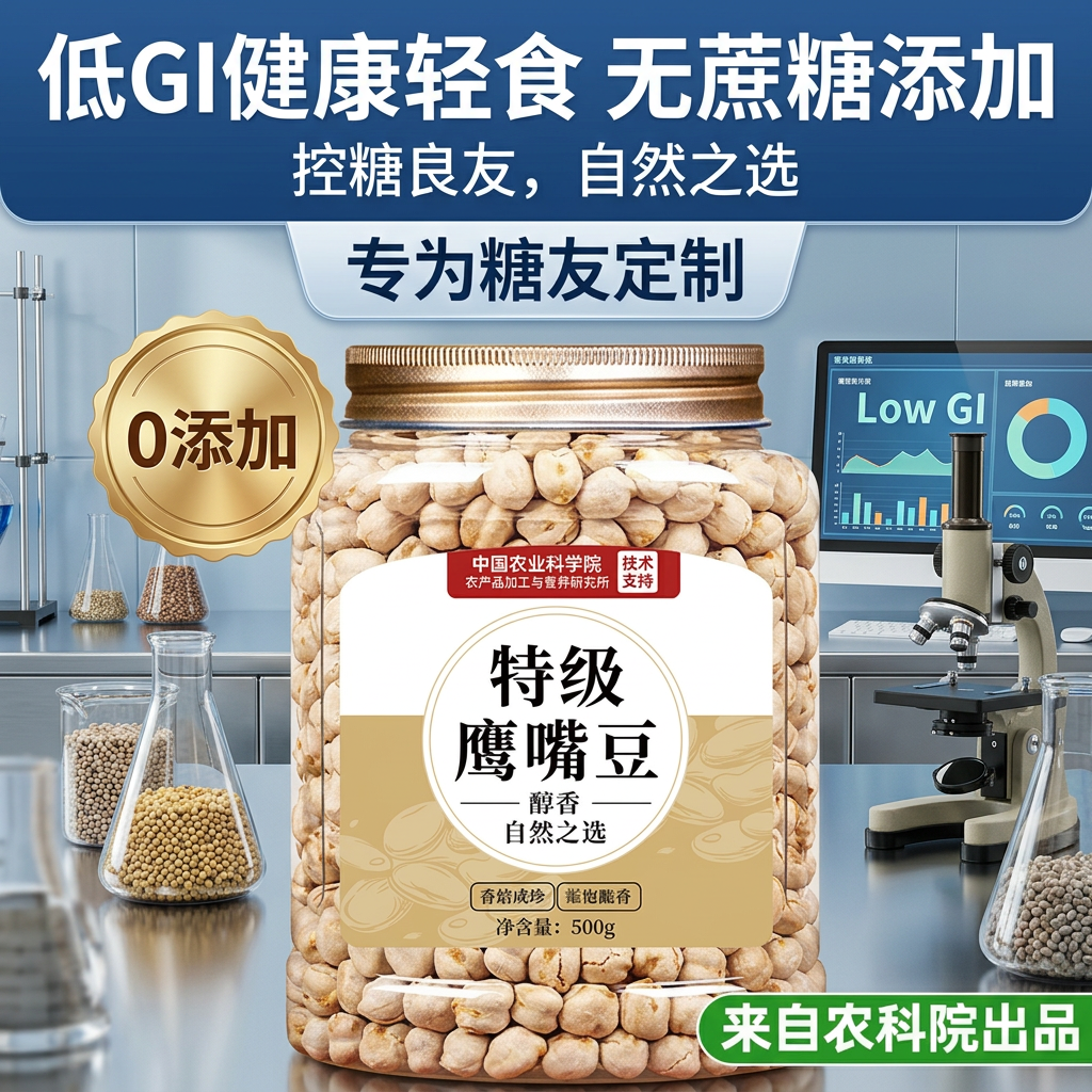 特级新疆鹰嘴豆熟即食无糖低脂