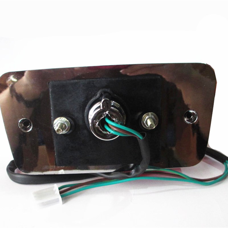 摩托车配件后尾灯铃木王GS125刀仔 钻豹HJ125刹车灯尾灯总成