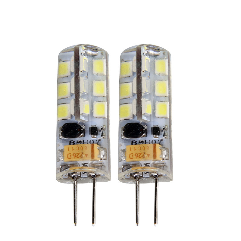 十套装G4 led灯珠220V插脚小灯泡高亮水晶灯玉米灯泡G9插泡光源