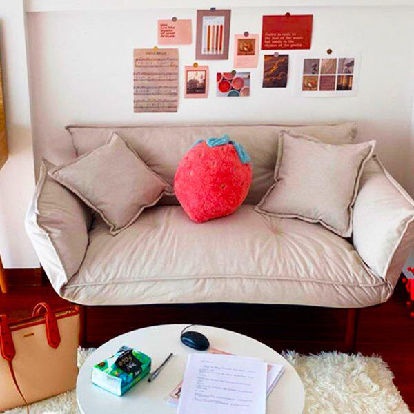 懒人沙发榻榻米双人卧室小户型折叠沙发床网红款可爱女孩小沙发女