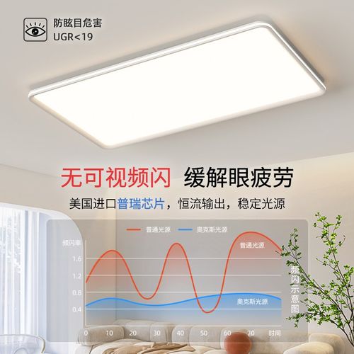 客厅主灯2025新款家用房间led吸顶灯全光谱护眼现代简约大灯灯具