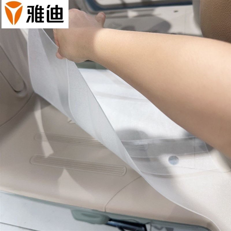 M20-D脚垫电动车垫电瓶踏板透明脚踩防水TDR3075Z防滑脚踏垫