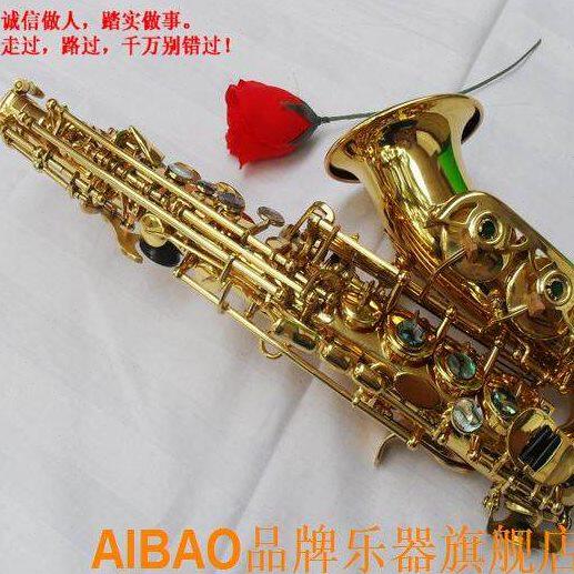 儿童降B调小高音弯管萨克斯 进口垫烤蓝针鲍鱼贝演奏练习